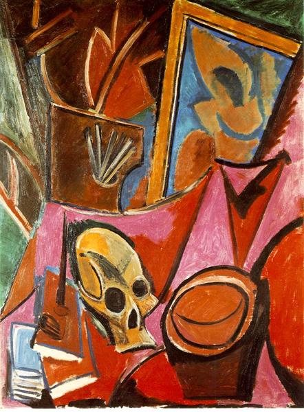 Pablo Picasso Composition With Skull Composition Avec Tete De